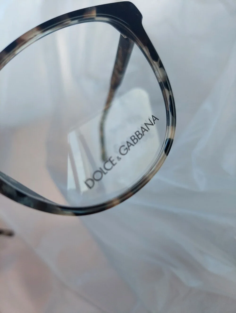 Authentic Dolce And Gabbana Clear Eyeglasses ( Display) VisionWorks